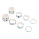 Maxbell Set of 8 Rolls Paper Tape selfadhesive paper stickers scrapbooking tape B