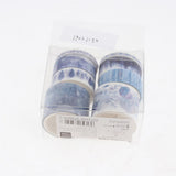 Maxbell Set of 8 Rolls Paper Tape selfadhesive paper stickers scrapbooking tape E