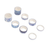Maxbell Set of 8 Rolls Paper Tape selfadhesive paper stickers scrapbooking tape E