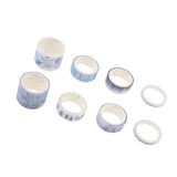 Maxbell Set of 8 Rolls Paper Tape selfadhesive paper stickers scrapbooking tape E