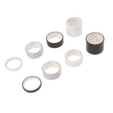 Maxbell Set of 8 Rolls Paper Tape selfadhesive paper stickers scrapbooking tape G