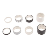 Maxbell Set of 8 Rolls Paper Tape selfadhesive paper stickers scrapbooking tape G
