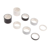 Maxbell Set of 8 Rolls Paper Tape selfadhesive paper stickers scrapbooking tape G