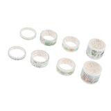 Maxbell Set of 8 Rolls Paper Tape selfadhesive paper stickers  fresh green