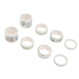 Maxbell Set of 8 Rolls Paper Tape selfadhesive paper stickers  fresh green