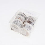 Maxbell Set of 8 Rolls Paper Tape selfadhesive paper stickers  high coffee