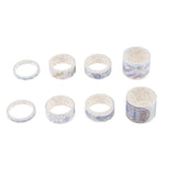 Maxbell Set of 8 Rolls Paper Tape selfadhesive paper stickers  fancy dream