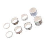 Maxbell Set of 8 Rolls Paper Tape selfadhesive paper stickers  simple style