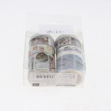 Maxbell Set of 8 Rolls Paper Tape selfadhesive paper stickers  simple style
