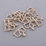 Maxbell 10Set Crown Hair Accessories Hair Clips Bridal Hair Decor Golden