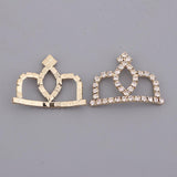 Maxbell 10Set Crown Hair Accessories Hair Clips Bridal Hair Decor Golden