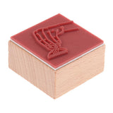 Maxbell 1 Piece Multi Shapes Wooden Painting Stamper 03