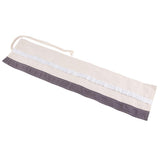 Maxbell Canvas Pencil Bags Case Painting Brush Pouch Roll Up Holders Grey 72 holes
