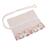Maxbell Canvas Pencil Bags Case Painting Brush Pouch Roll Up Holders TOWER 12 holes