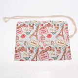 Maxbell Canvas Pencil Bags Case Painting Brush Pouch Roll Up Holders TOWER 12 holes