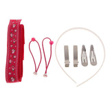 Maxbell 8 Pieces DIY Baby Girls Hair Accessories Findings Hair Clips Headband Craft