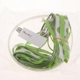 Maxbell Girls Hair Accessories DIY Hair Rope Alligator Clips Making Kit Green