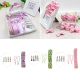 Maxbell Girls Hair Accessories DIY Hair Rope Alligator Clips Making Kit Green