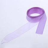Maxbell 17pcs cloth flower bead ribbon  for hair clip  headwear Crafts Purple