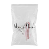 Maxbell DIY Crystal Hair Clip Barrette Making Kits Pink