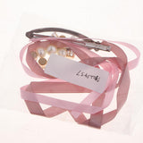 Maxbell DIY Crystal Hair Clip Barrette Making Kits Pink