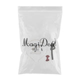 Maxbell DIY Crystal Headband Hairband Making Kits Wine Red