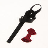 Maxbell DIY Crystal Headband Hairband Making Kits Wine Red