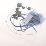 Maxbell DIY Crystal Wave Headband Hairband Making Kits Blue