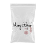 Maxbell DIY Crystal Wave Headband Hairband Making Kits Pink