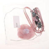 Maxbell DIY Crystal Wave Headband Hairband Making Kits Pink