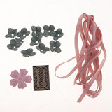 Maxbell DIY Crystal Wave Headband Hairband Making Kits Pink