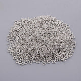 Maxbell 1000x Screw Eye Pins Hook Bail Peg Pendants Charms Connectors 4x8mm White K
