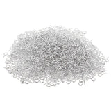 Maxbell 1000x Screw Eye Pins Hook Bail Peg Pendants Charms Connectors 4x8mm White K