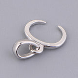 Maxbell 925 Sterling Silver Pinch Clip Bail Bead Pendant Connector Pendant Holder B