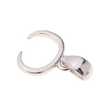 Maxbell 925 Sterling Silver Pinch Clip Bail Bead Pendant Connector Pendant Holder B