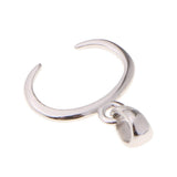 Maxbell 925 Sterling Silver Pinch Clip Bail Bead Pendant Connector Pendant Holder D