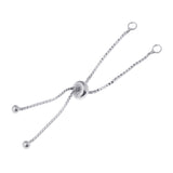 Maxbell S925 Adjustable Extender Chain for Necklace Bracelet Jewelry Making Silver