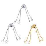 Maxbell S925 Adjustable Extender Chain for Necklace Bracelet Jewelry Making Silver