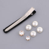 Max 7pcs crafts for hair accessory headwear hair clip DIY  Green
