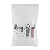 Max DIY Flower Bowknot Headband Hairband Making Kits Dark Pink