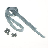 Max 17pcs crafts hair clip cloth flower bead ribbon  for hair accessory headwear