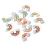 Maxbell 20 Pieces Charms Resin Flatback Embellishments Cabochons DIY Crafts Supplies