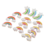 Maxbell 20 Pieces Charms Resin Flatback Embellishments Cabochons DIY Crafts Supplies