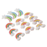Maxbell 20 Pieces Charms Resin Flatback Embellishments Cabochons DIY Crafts Supplies