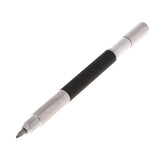 Maxbell Tungsten Carbide Tip Scriber Double-End, Alloy Etching Engraving Pen for Glass/Ceramics/Metal Sheet, With Protect Caps