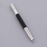 Maxbell Tungsten Carbide Tip Scriber Double-End, Alloy Etching Engraving Pen for Glass/Ceramics/Metal Sheet, With Protect Caps