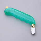 Maxbell Professional Oil Feed Glass Cutter Cutting Tool for 6-12mm Glass Green