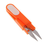 Max Mini Sewing Scissors Yarn Small Snips Trimming Nipper Plastic Handle Orange