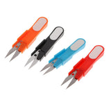 Max Mini Sewing Scissors Yarn Small Snips Trimming Nipper Plastic Handle Orange
