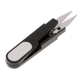 Max Mini Sewing Scissors Yarn Small Snips Trimming Nipper Plastic Handle Black